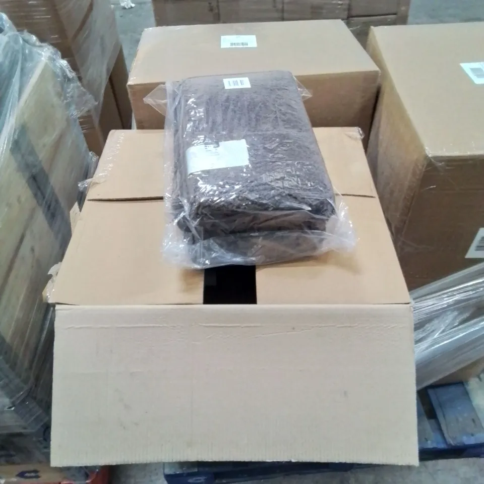 PALLET CONTAINING APPROXIMATELY 146 BRAND NEW SUPER SOFT NON-SLIP BATH MATS -BROWN