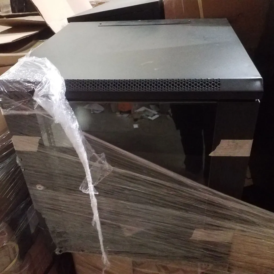 PALLET CONTAINING ASSORTED NETWORK CABINETS