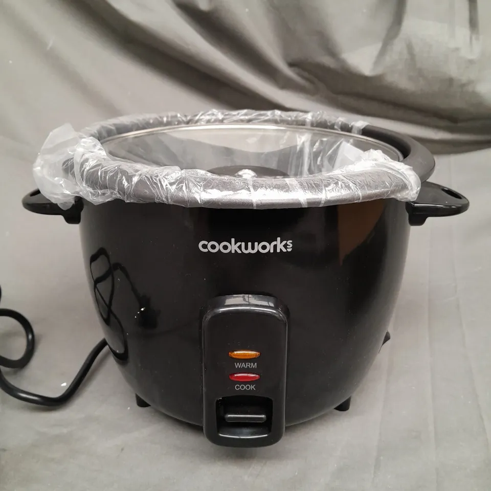 COOKWORKS BLACK RICE COOKER