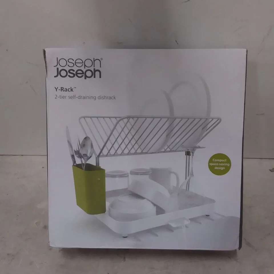 JOSEPH  JOSEPH 2 TIER SELF DRAINING Y-RACK