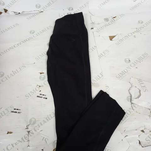 GYMSHARK CROSSOVER LEGGINGS SMALL BLACK