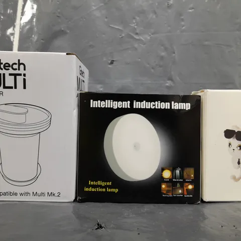 APPROXIMATELY 15 ASSORTED HOUSEHOLD ITEMS TO INCLUDE INTELLIGENT INDUCTION LAMP, GTECH MULTI ATF FILTER, ETC