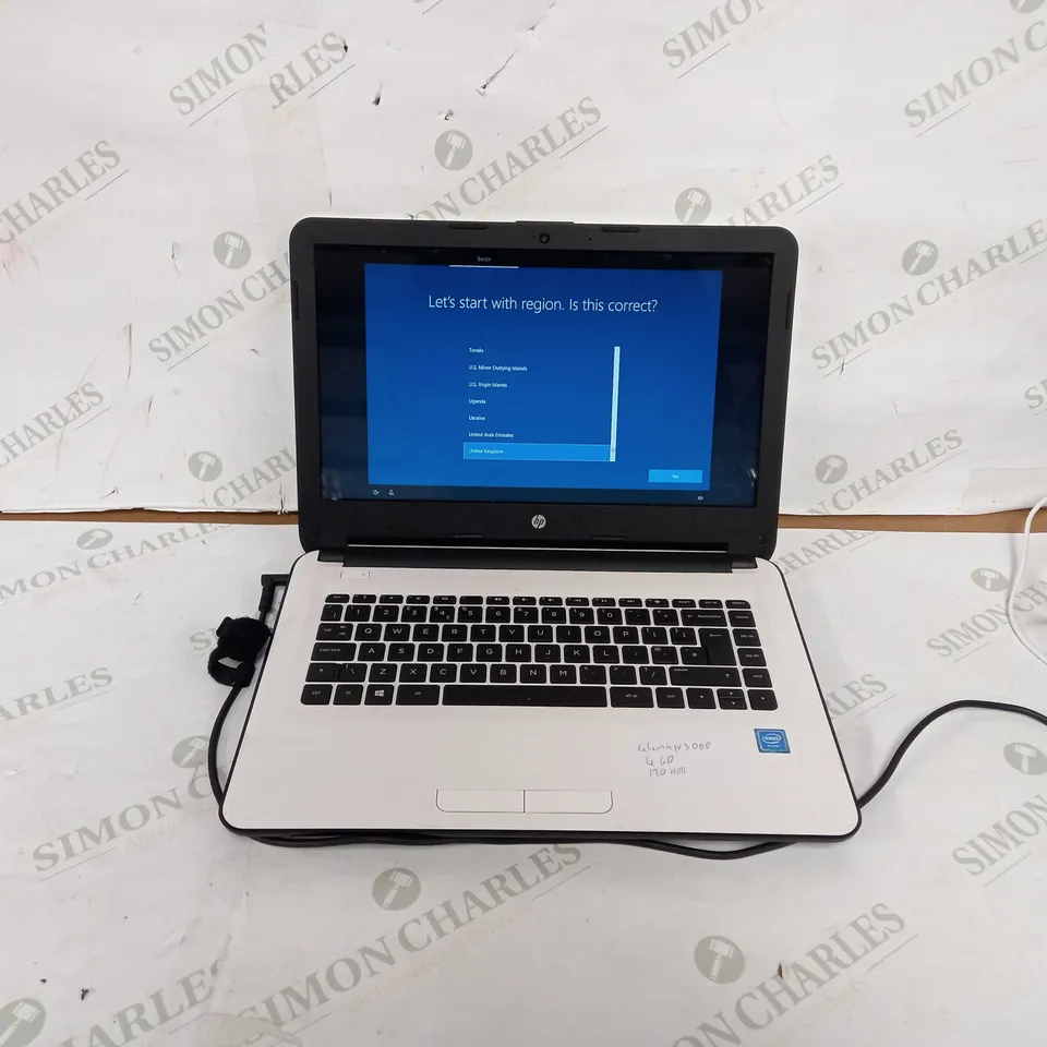 HP LAPTOP MODEL TPN-I119