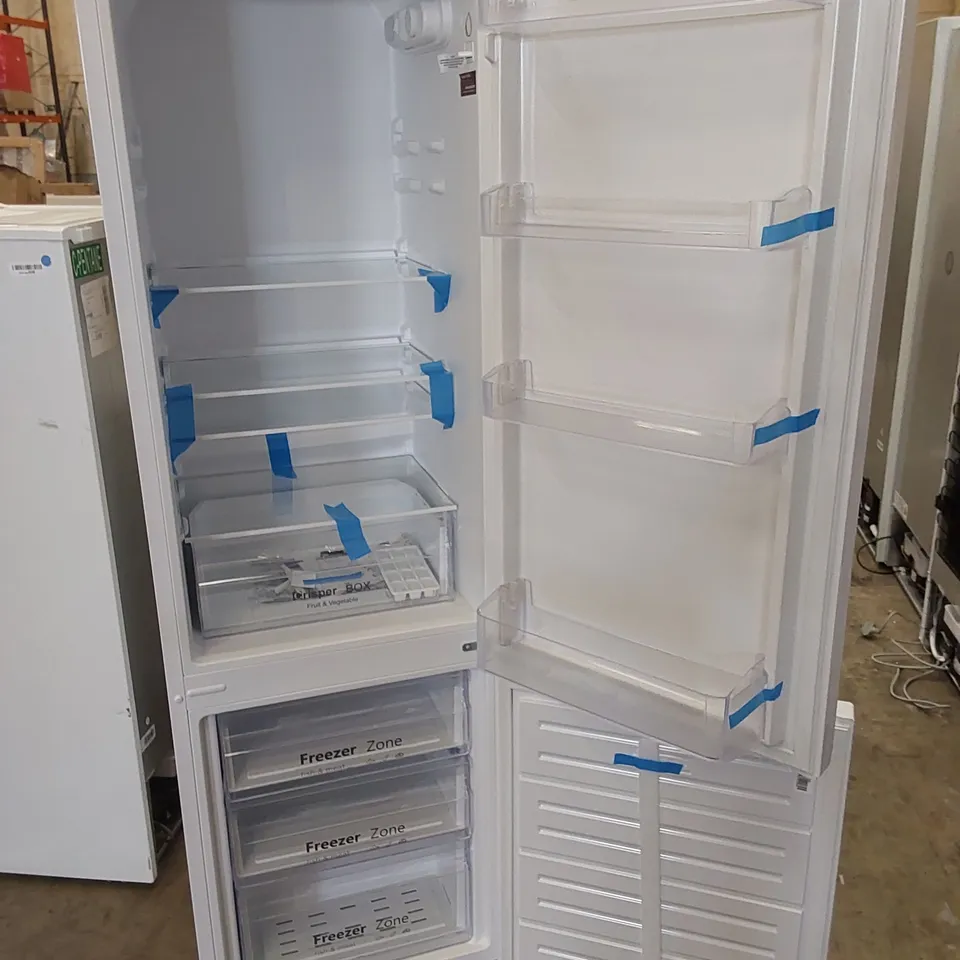 RUSSELL HOBBS 180cm TALL FREESTANDING FRIDGE FREEZER 204L IN WHITE, MODEL: RH54FF180