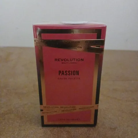 BOXED REVOLUTION BEAUTY LONDON PASSION EAU DE TOILETTE 100ML