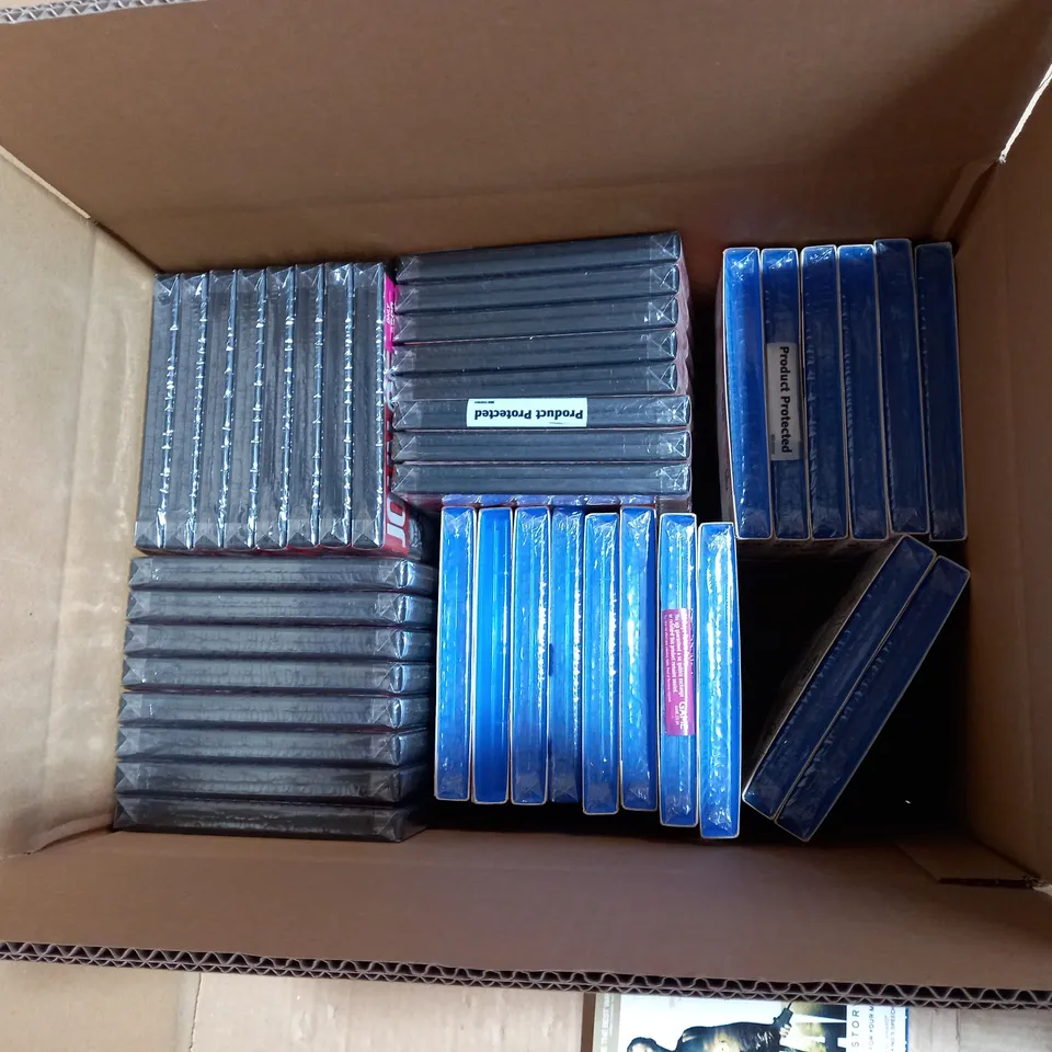 LOT OF APPROX 40 FILMS TO INCLUDE: 24 'JOHN CENA GREATEST RIVALRIES' DVDS AND 16 'KAJAKI' BLU-RAYS