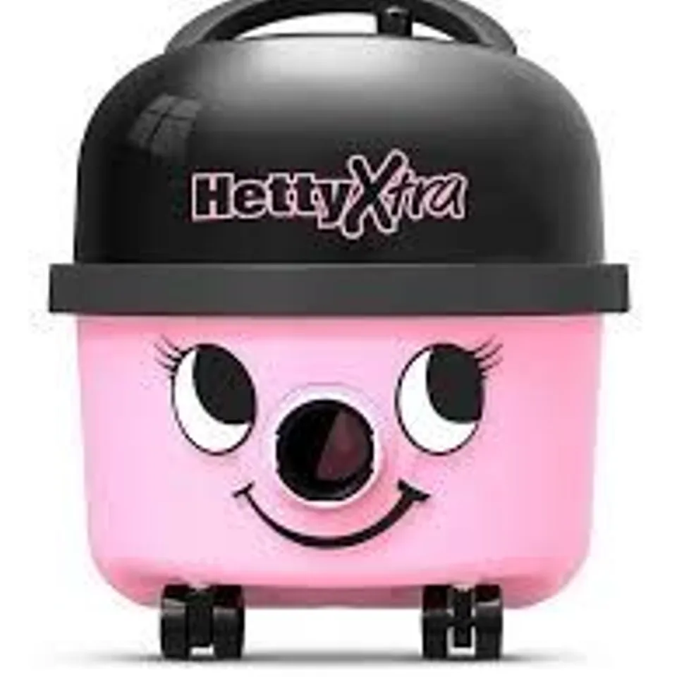 BOXED NUMATIC INTERNATIONAL HETTY EXTRA VACCUM CLEANER - PINK RRP £179