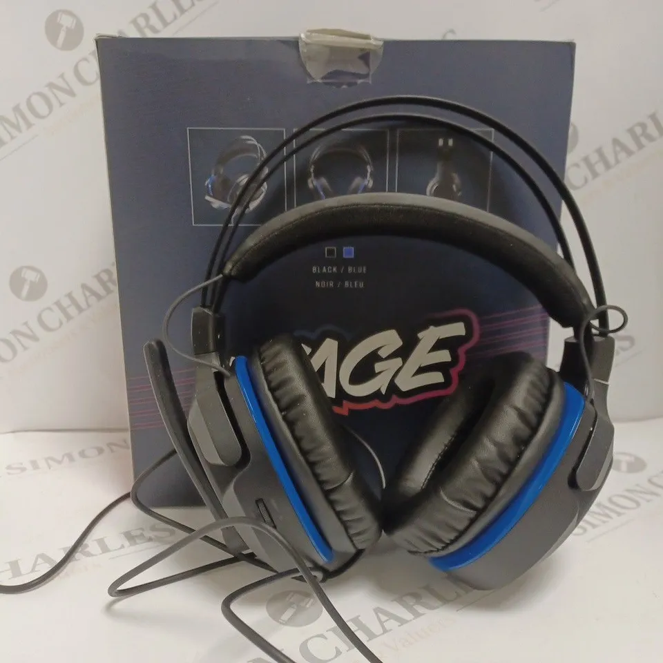BOXED WAGE PRO UNIVERSAL WIRED GAMING HEADSET WMAGY-N116