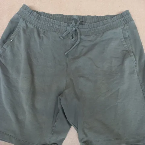 MNG DARK GREEN SHORTS WITH DRAWSTRING AND ELASTIC WAISTBAND SIZE XL