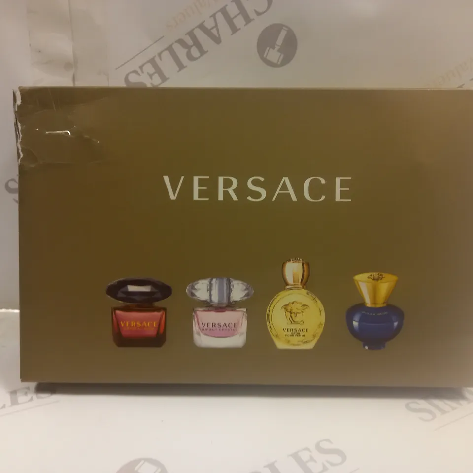 BOXED VERSACE WOMENS MINI 4PC SET