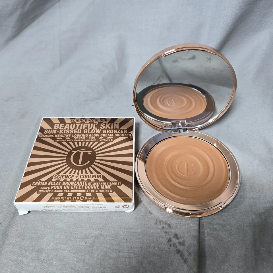 CHARLOTTE TILBURY SCIENCE + COLOUR BEAUTIFUL SKIN SUN-KISSED GLOW BRONZER 