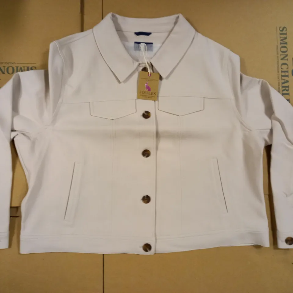 LOT OF 11 JOULES CORA JERSEY CROPPED JACKETS - SIZE UK 24 (RRP £69.95 PER JACKET)