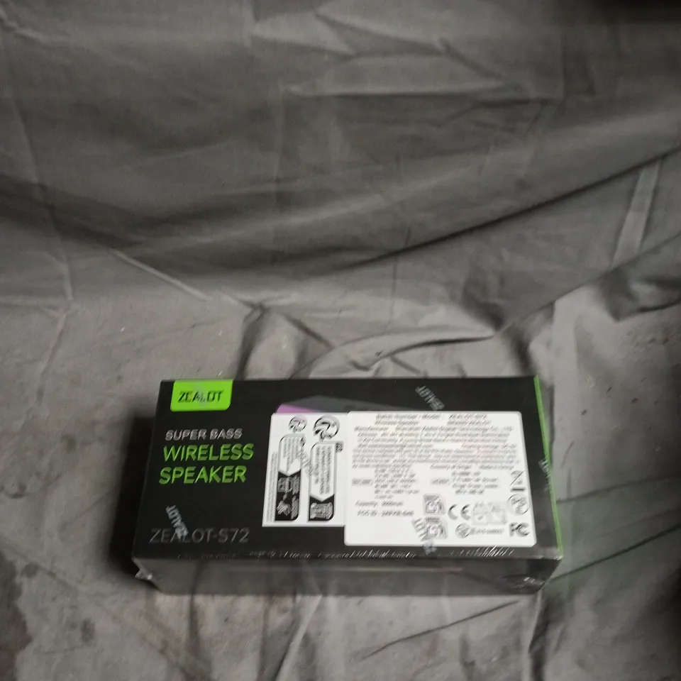 ZEALOT S72 WIRELESS SPEAKER – SUPER BASS (PORTABLE AUDIO)