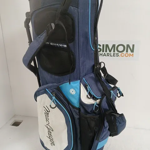 MACGREGOR GOLF STAND BAG – BLUE/WHITE