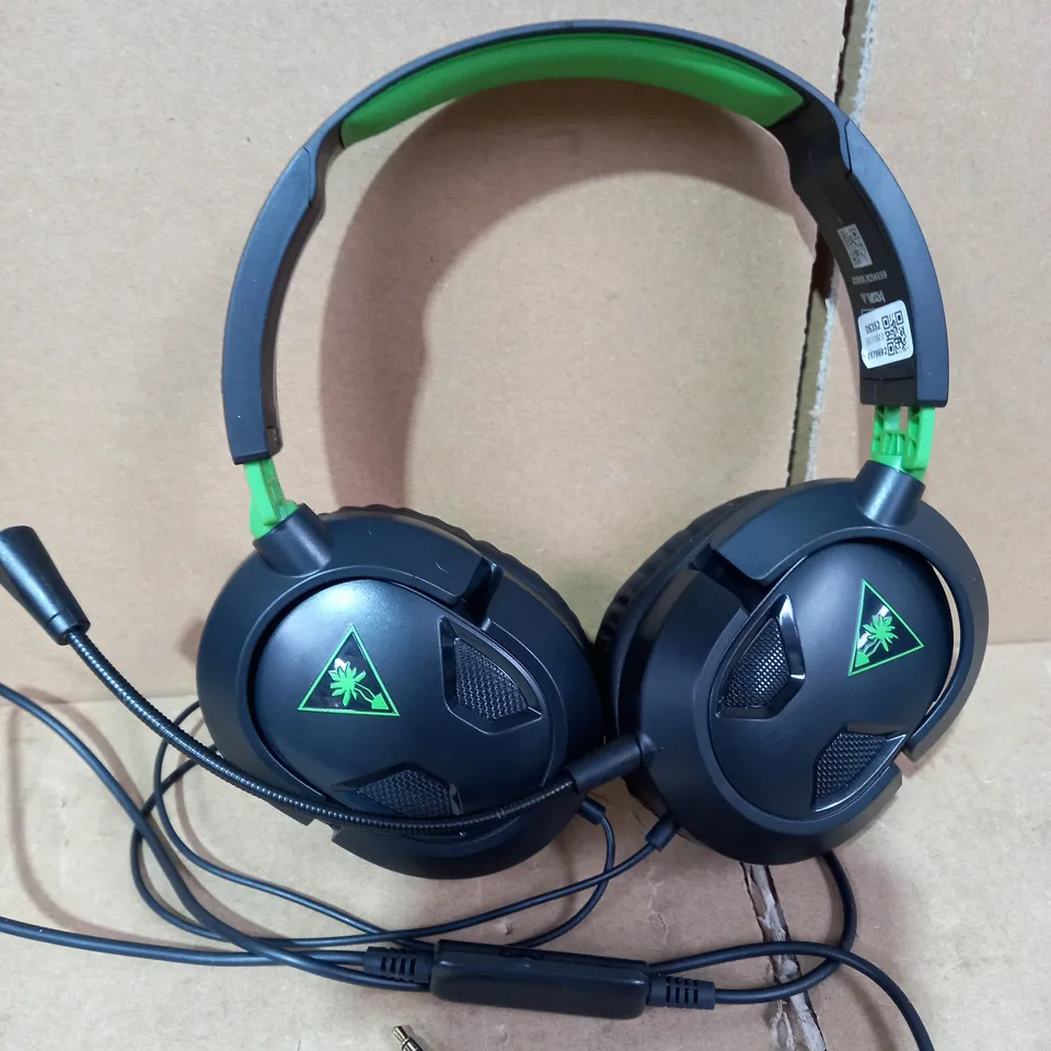 TURTLE BEACH EARFORCE RECON 50X WIRED GAMING HEADSET BLACK/GREEN