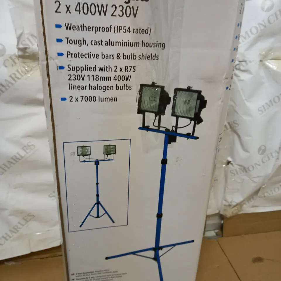 SILVERLINE TWIN SITE LIGHTS 