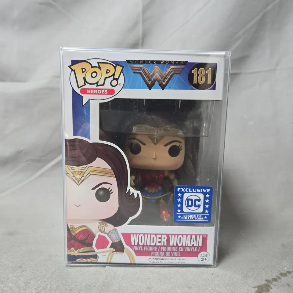FUNKO POP! HEROES WONDER WOMAN – DC EXCLUSIVE (#181) – LEGION OF COLLECTORS