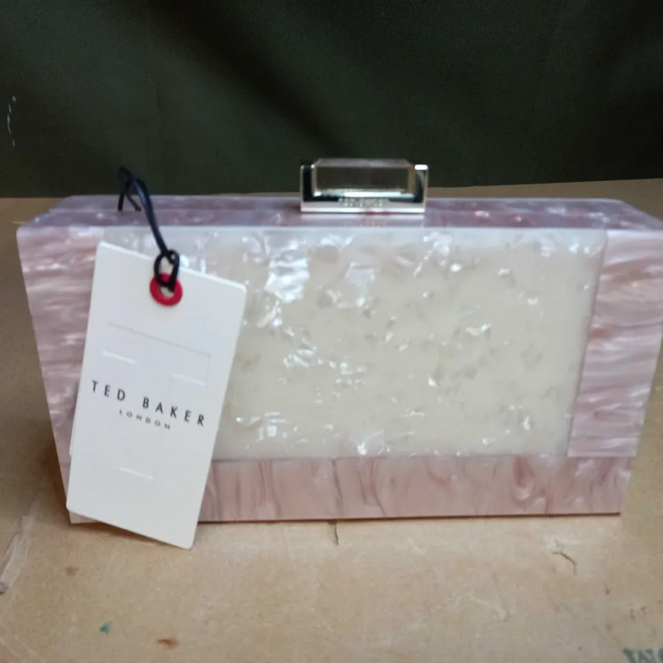 TED BAKER PERSPEX BOXY BAG 