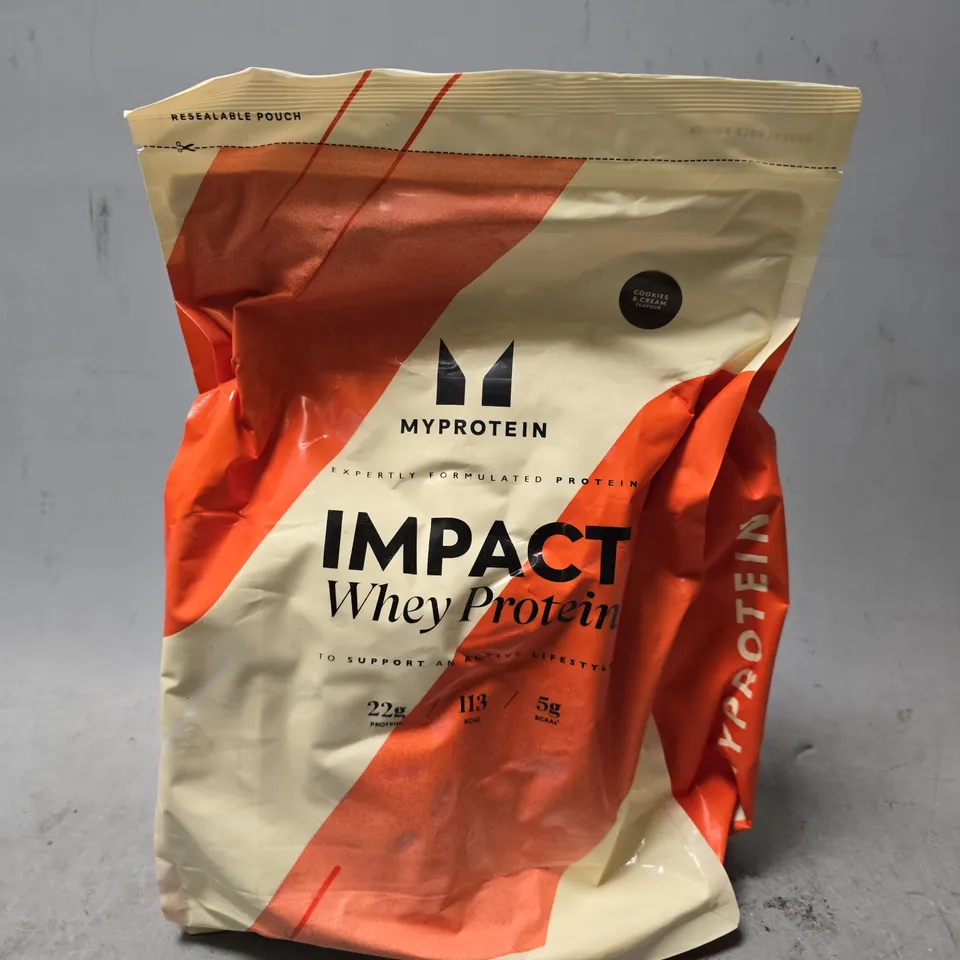 MY PROTEIN IMPACT WHEY PROTEIN COOKIES & CREAM 2.5KG 