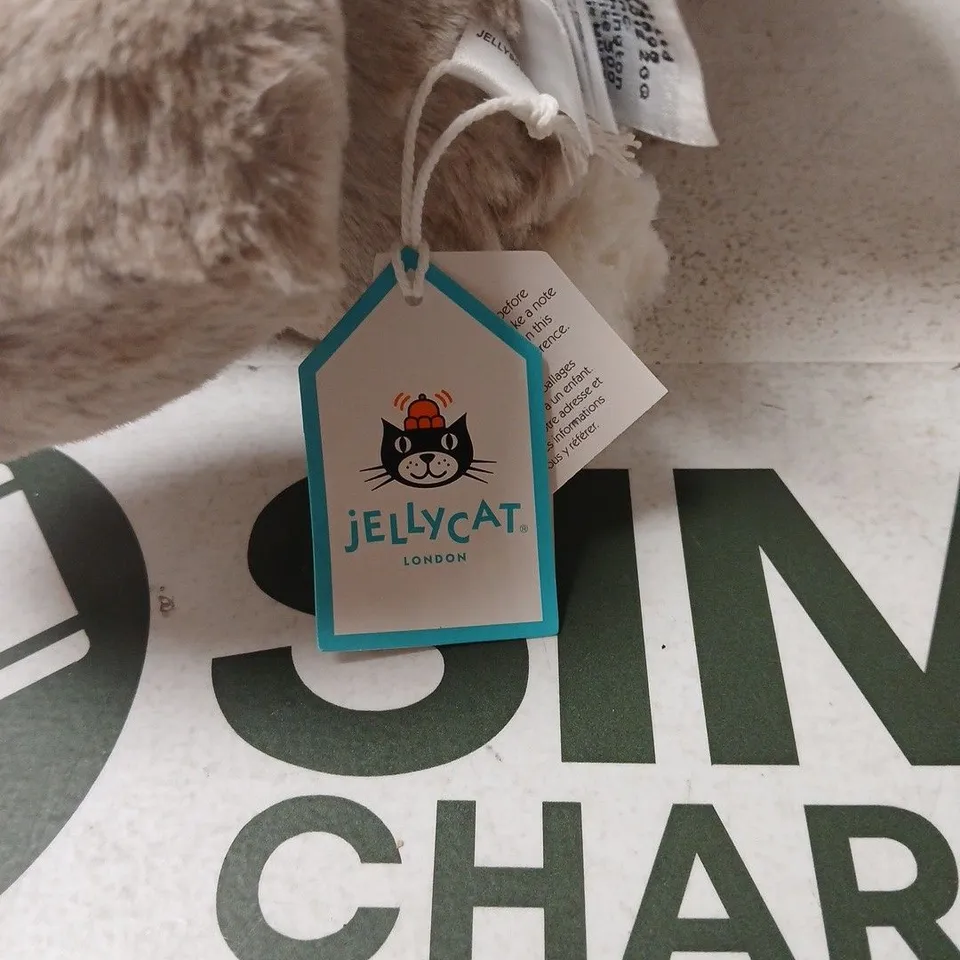 JELLY CAT I AM BASHFUL CHRISTMAS BUNNY