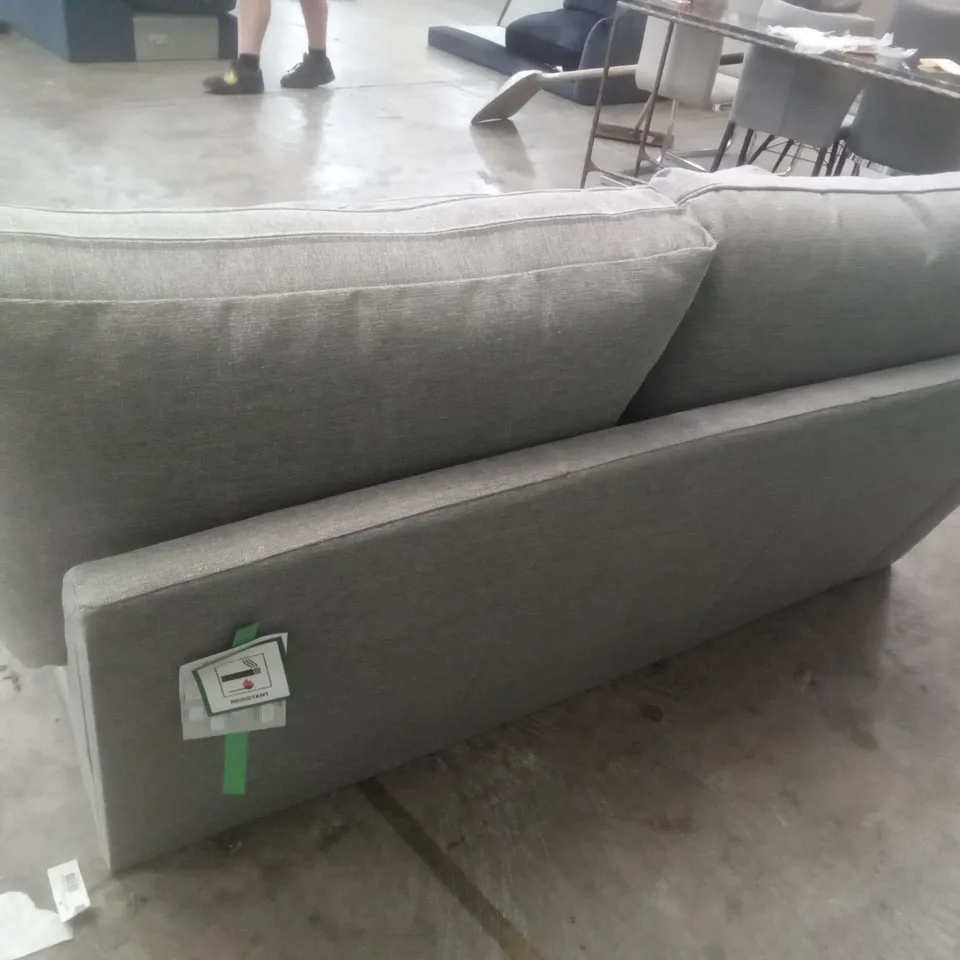 QUALITY DESIGNER NANTUCKET LHF SOFA SECTION - GREY FABRIC 