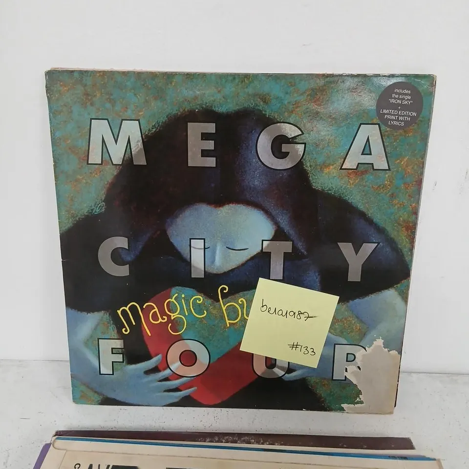 APPROXIMATELY 10 ASSORTED VINTAGE VINYL LPS (MUSIC) – VARIOUS ARTISTS TO INCLUDE; PRINCE, MEGA CITY AND CHUCK BERRY