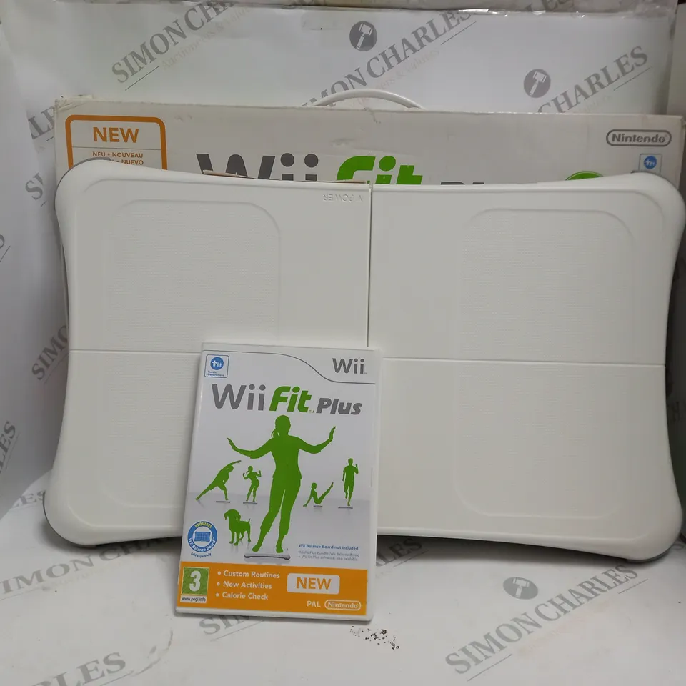 BOXED NINTENDO WII FIT PLUS