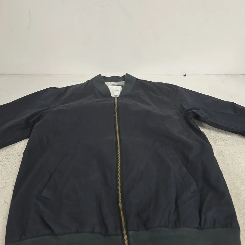 SATURDAYS SURF NYC NAVY BOMBER JACKET – XL