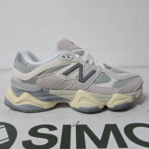 NEW BALANCE 9060 TRAINERS – GREY/BEIGE - SIZE 5.5