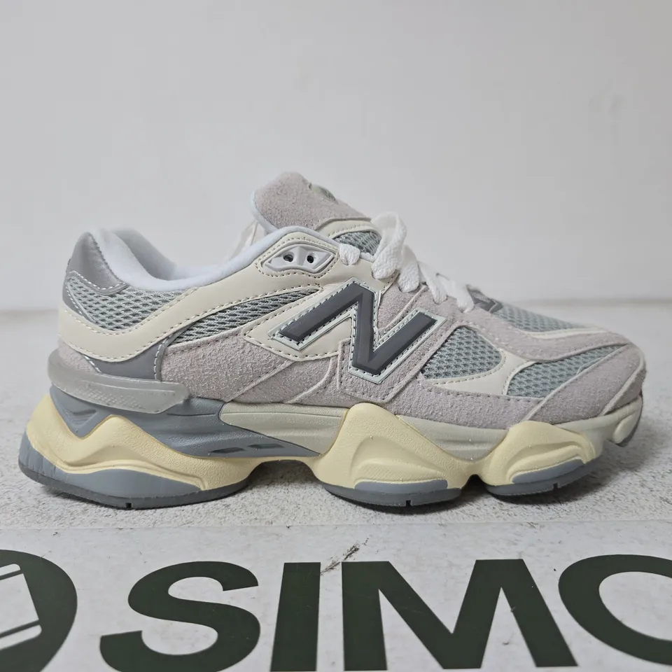 NEW BALANCE 9060 TRAINERS – GREY/BEIGE - SIZE 5.5