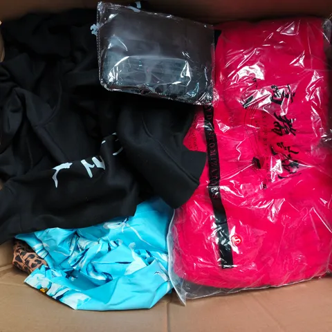 APPROXIMATELY 20 ASSORTED CLOTHING AND FASHION PRODUCTS IN VARIOUS STYLES AND SIZES - COLLECTION ONLY