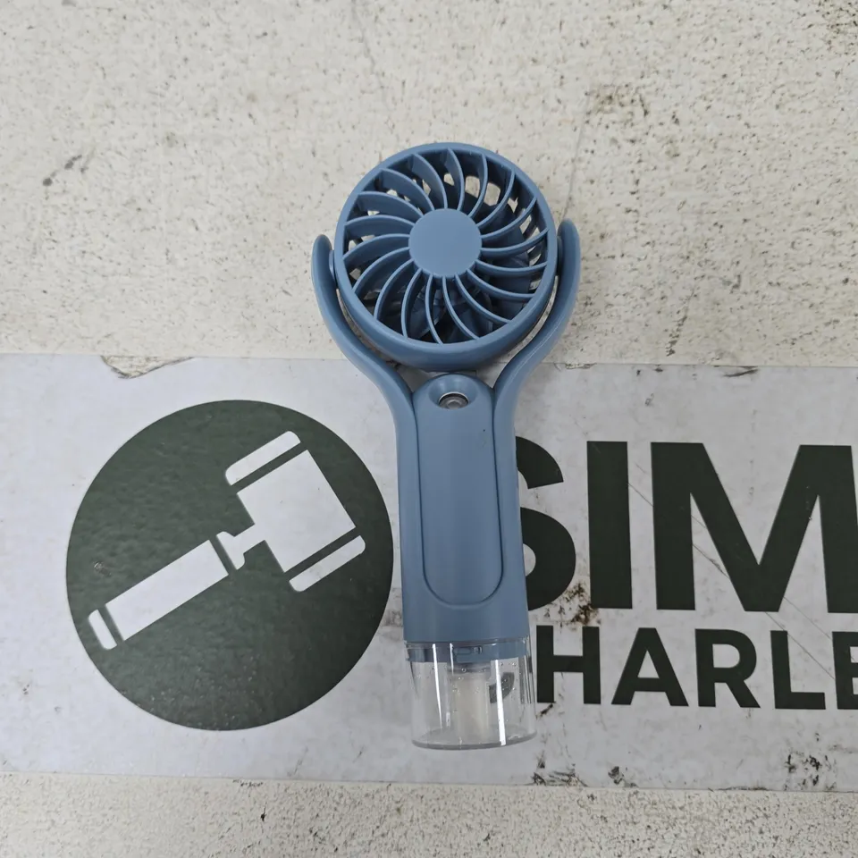 BOX OF APPROXIMATELY 12 ASSORTED ITEMS TO INCLUDE: HANDHELD MISTING FAN