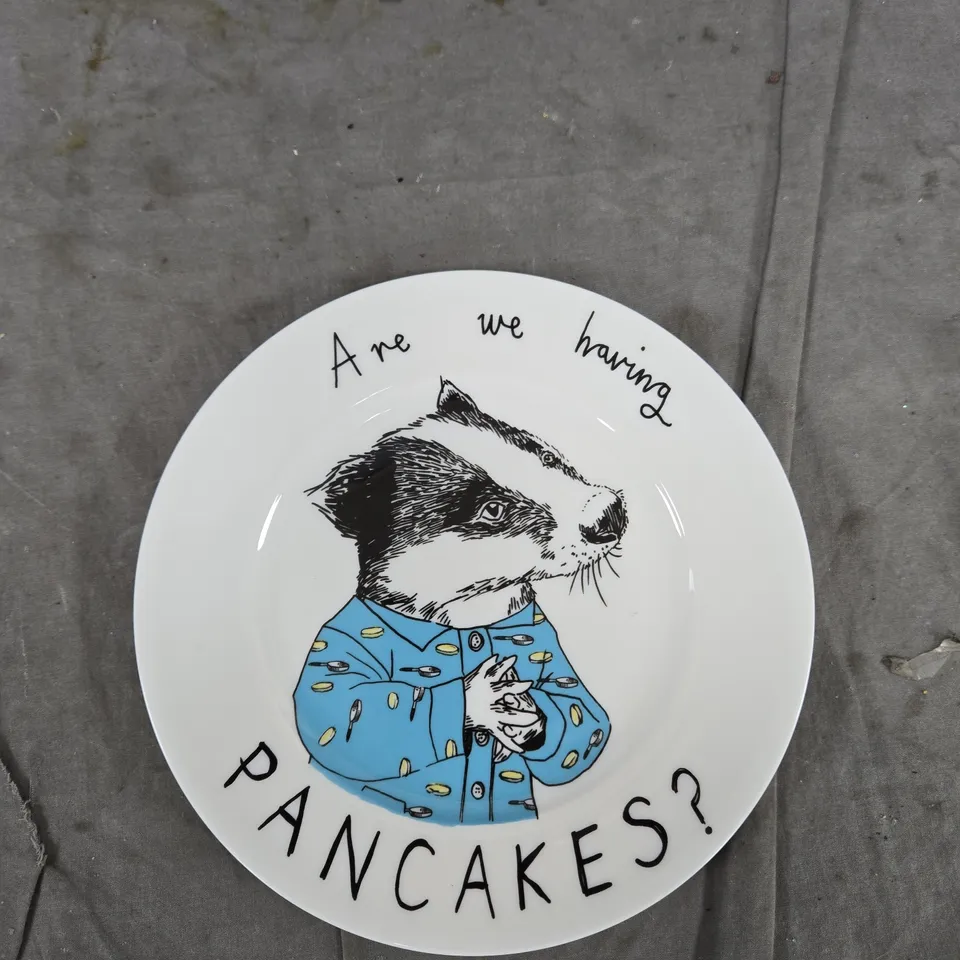 JIMBOBART PLATE – KEEPING ANIMALS IN PANTS SINCE 2009