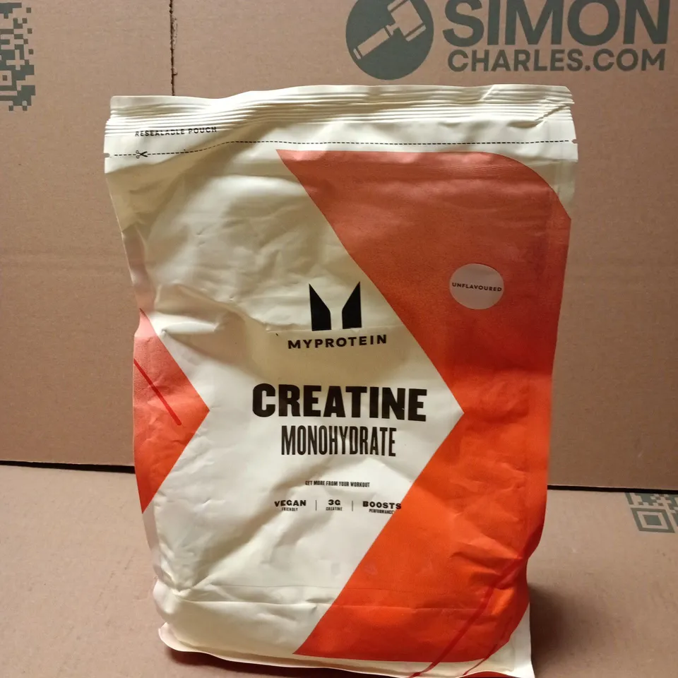 MYPROTEIN CREATINE MONOHYDRATE – UNFLAVOURED 1KG