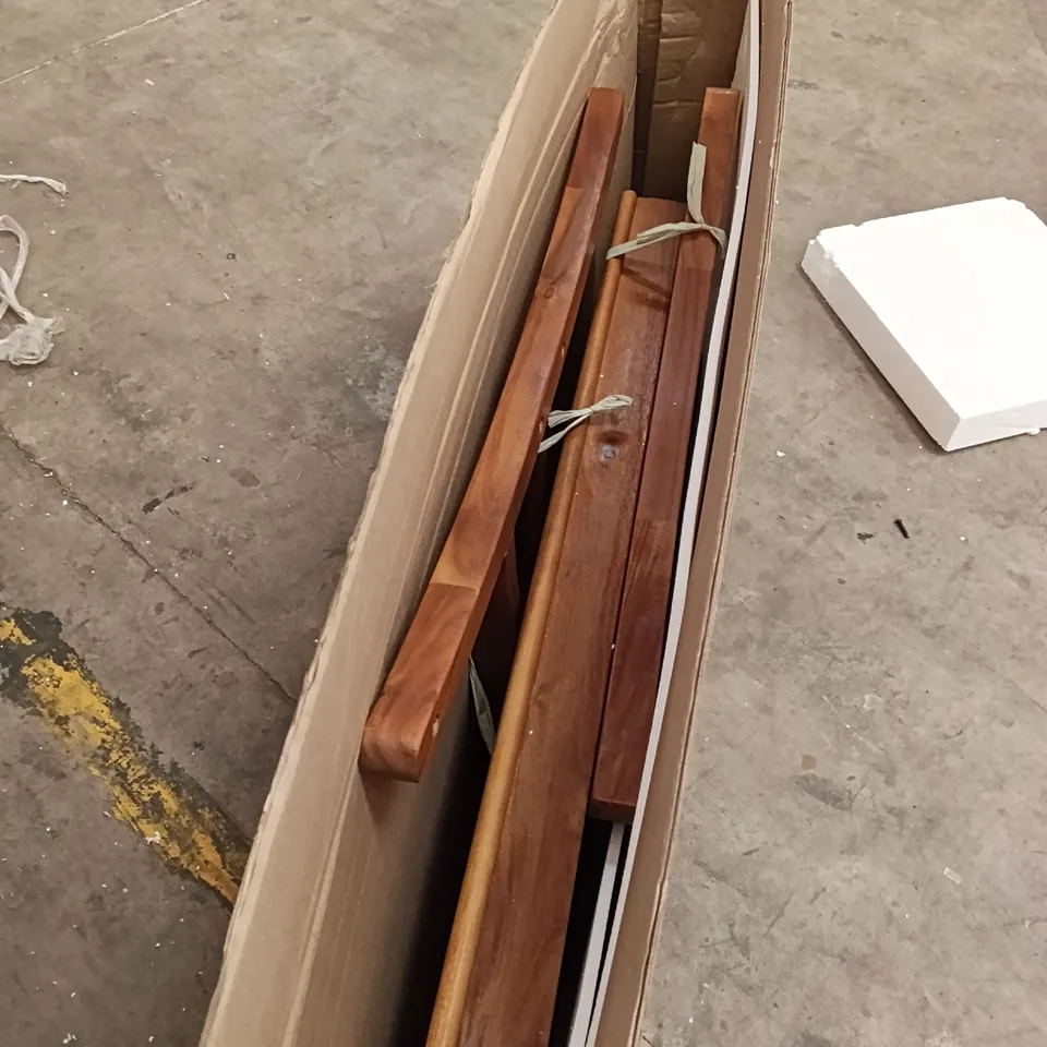 BOXED GARDEN BENCH - NATURAL (1 BOX)