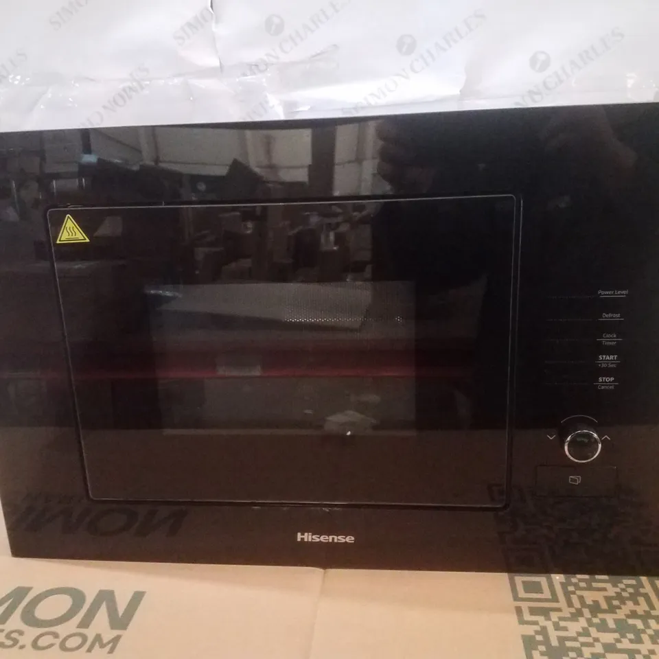 HISENSE HB20MOBX5UK BUILT-IN SOLO MICROWAVE - BLACK