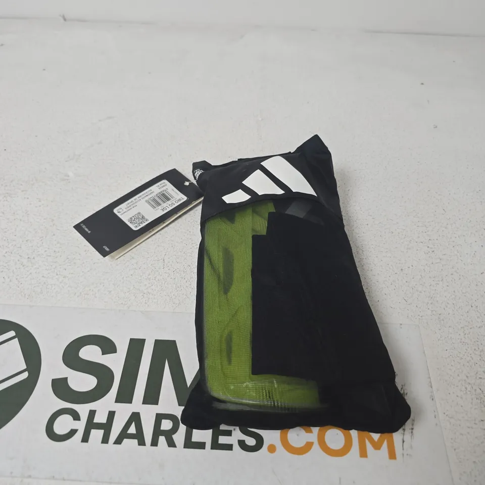 ADIDAS TIRO SG XL SHIN PADS – BLACK/GREEN (MEN'S)