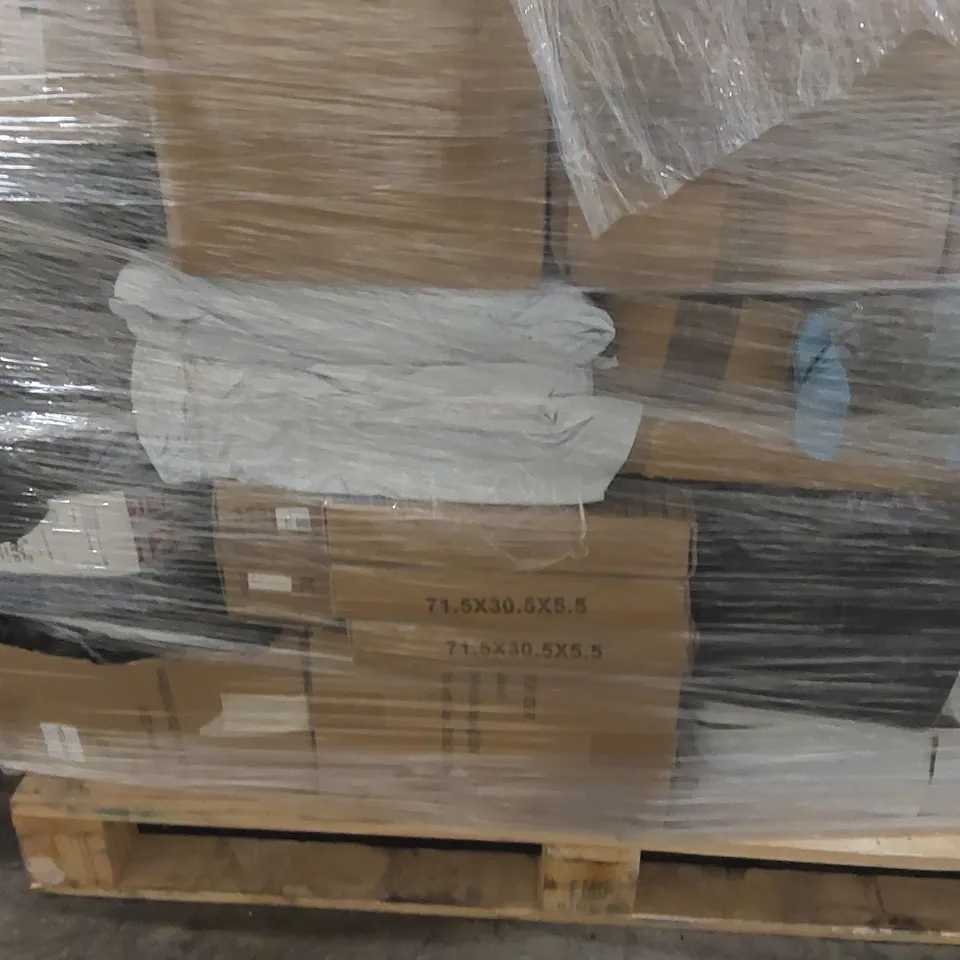 PALLET TO CONTAIN HOUSEHOLD FLAT-PACKED FURNITURE AND HOMEWERE ECT