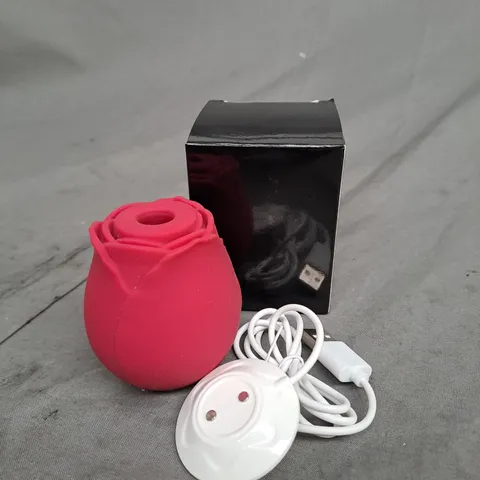 BOXED ROSE CLITORAL SUCKER VIBRATOR 