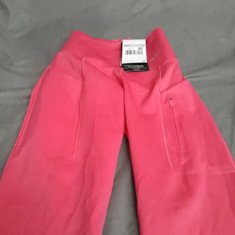 NIKE DRI FIT PINK LEGGINGS - XS