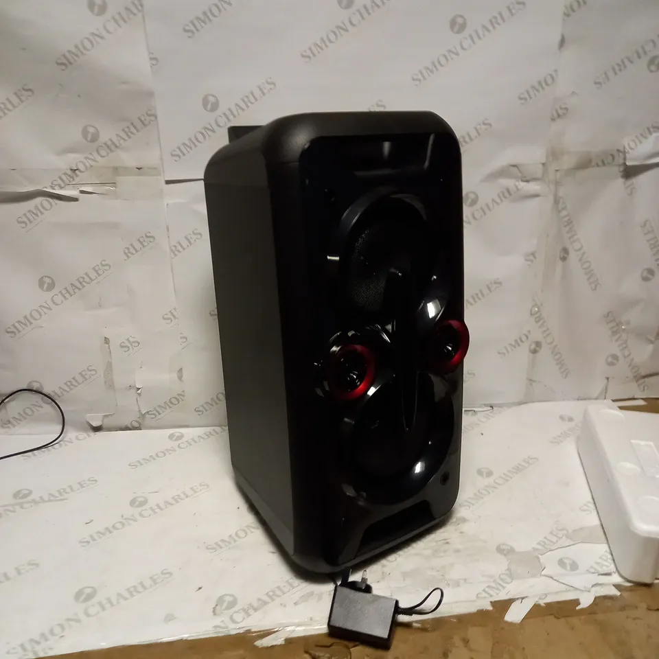 BLUETOOTH PARTY SPEAKER WITH LED LIGHTING - 3.5MM AUX INPUT