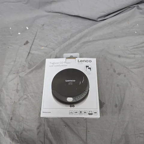 LENCO CD-010 PORTABLE CD PLAYER – BOXED