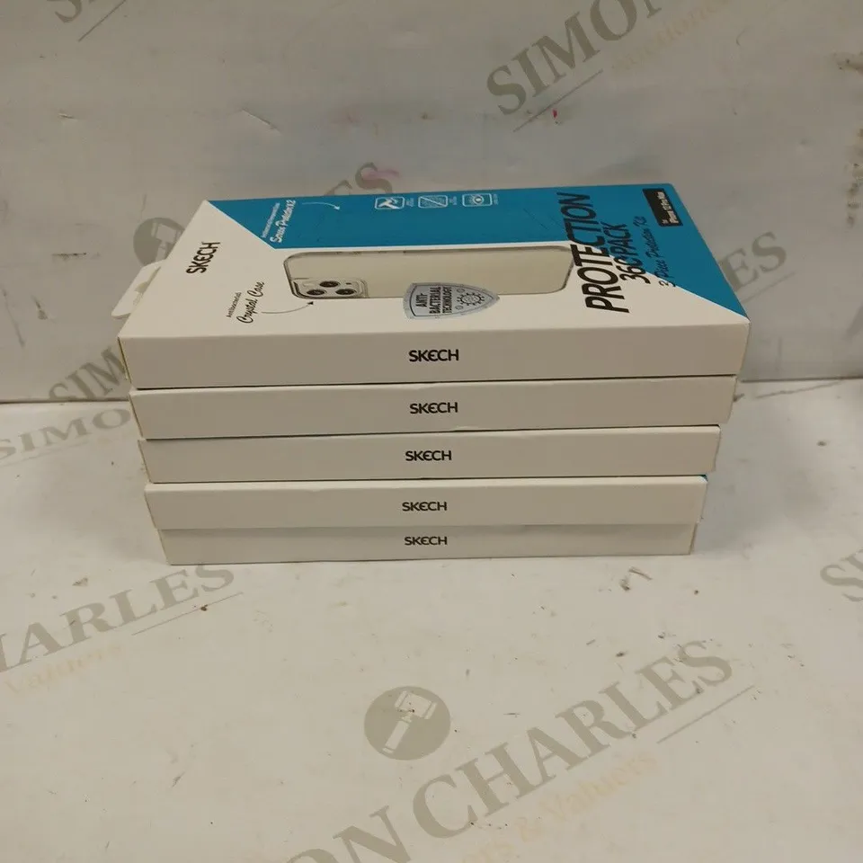 BOX OF 5 SKECH PROTECTION 360 PACK - IPHONE 12 PRO MAX 