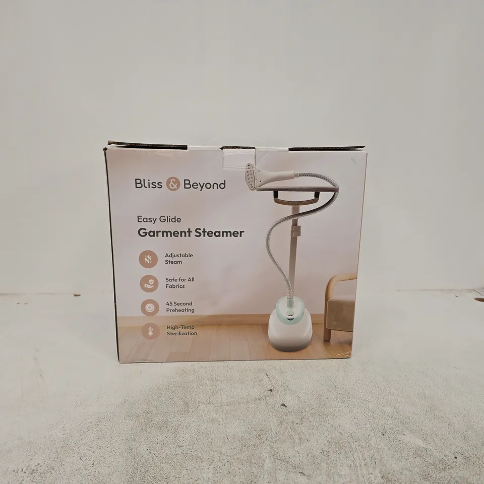 BLISS AND BEYOND EASY GLIDE GARMENT STEAMER