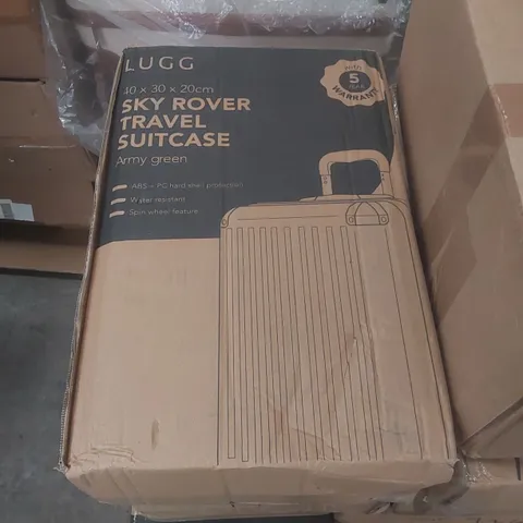 BOXED LUGG TRAVEL SUITCASE
