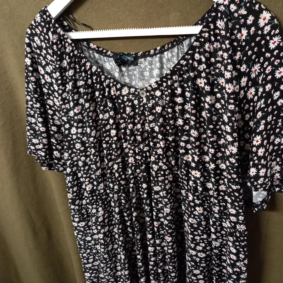 WOMENS OCCASSIONAL TRAPEZEBUTTON THROUGHRAGLAN MINI DRESS SIZE 20