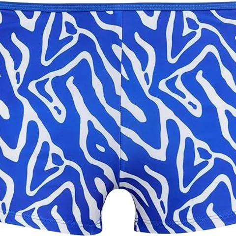 BRAND NEW REGATTA ACEANA WOMENS BIKINI SHORTS IN BRIGHTEST BLUE ABSTRACT PRINT SIZE UK 8