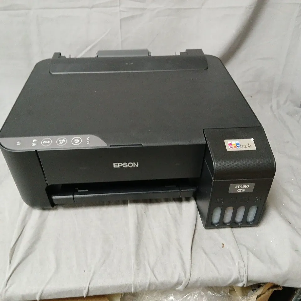 EPSON ECOTANK ET-1810 INKJET PRINTER WITH BUILT-IN INK TANKS