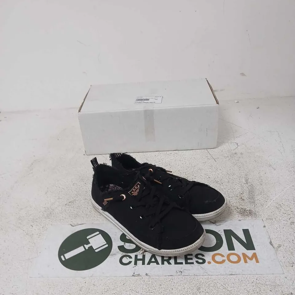 SKECHERS BOBS BLACK WOMEN'S TRAINERS UK 4.5