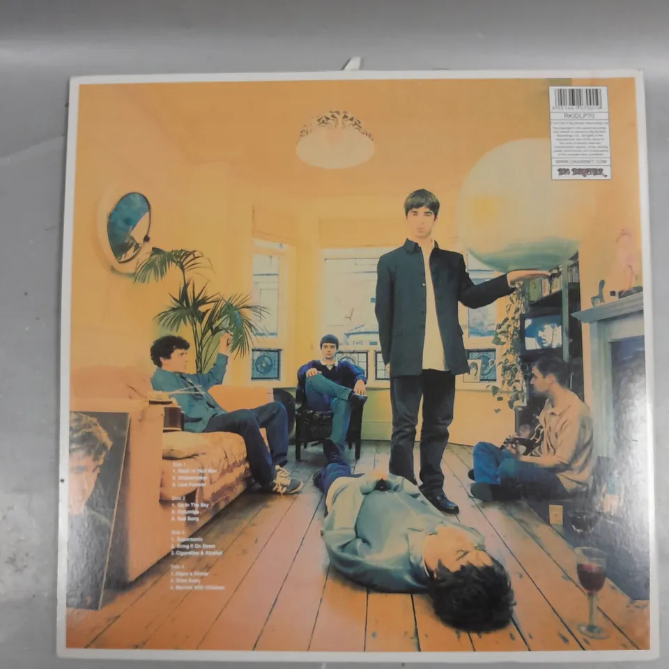 OASIS DEFINITELY MAYBE VINYL 